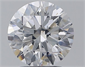 Natural Diamond 2.00 Carats, Round with Excellent Cut, D Color, VVS2 Clarity and Certified by GIA