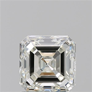 Foto Diamante Natural 1.50 quilates, Asscher , Color K, claridad VVS1 y certificado GIA de