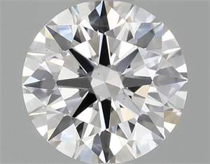 Picture of Lab Grown Diamond 1.09 Carats, Round with Ideal Cut, E Color, VS2 Clarity and Certified by IGI