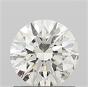 Diamante Natural 1.00 quilates, Redondo , Color J, claridad I1 y certificado GIA