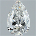 Natural Diamond 1.01 Carats, Pear with  Cut, F Color, VVS1 Clarity and Certified by GIA