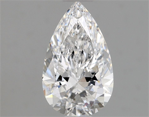 Picture of Natural Diamond 0.70 Carats, Pear with  Cut, D Color, VVS1 Clarity and Certified by GIA