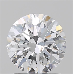 Foto Diamante Natural 1.50 quilates, Redondo , Color D, claridad SI1 y certificado GIA de