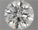 Diamante Natural 0.80 quilates, Redondo , Color I, claridad VVS2 y certificado GIA