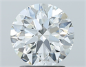 Natural Diamond 2.01 Carats, Round with Excellent Cut, F Color, VS2 Clarity and Certified by GIA