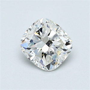 Picture of Natural Diamond 0.70 Carats, Cushion with  Cut, J Color, SI1 Clarity and Certified by GIA