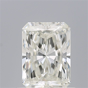 Picture of Natural Diamond 0.71 Carats, Radiant with  Cut, I Color, IF Clarity and Certified by GIA