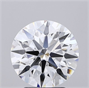 Del inventario de diamantes de laboratorio, 3.02 quilates, Redondo , Color E, claridad IF y certificado IGI