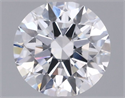 Del inventario de diamantes de laboratorio, 1.05 quilates, Redondo , Color D, claridad VVS2 y certificado IGI
