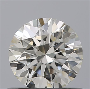 Picture of Natural Diamond 0.56 Carats, Round with Excellent Cut, H Color, VVS2 Clarity and Certified by IGI