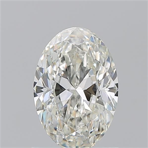 Picture of Natural Diamond 1.20 Carats, Oval with  Cut, J Color, SI1 Clarity and Certified by GIA