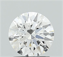 Del inventario de diamantes de laboratorio, 1.05 quilates, Redondo , Color D, claridad VVS2 y certificado IGI
