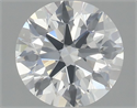 Diamante Natural 0.52 quilates, Redondo , Color G, claridad VS2 y certificado GIA