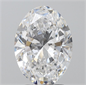 Diamante Natural 2.50 quilates, Ovalado , Color D, claridad VS2 y certificado GIA