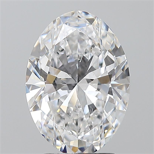 Foto Diamante Natural 2.50 quilates, Ovalado , Color D, claridad VS2 y certificado GIA de
