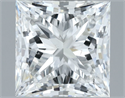 Natural Diamond 1.03 Carats, Princess with  Cut, G Color, SI1 Clarity and Certified by GIA