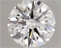 Del inventario de diamantes de laboratorio, 1.03 quilates, Redondo , Color D, claridad VVS2 y certificado IGI