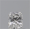 Natural Diamond 0.34 Carats, Radiant with  Cut, F Color, VVS1 Clarity and Certified by GIA