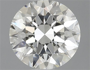 Picture of Natural Diamond 0.70 Carats, Round with Excellent Cut, J Color, VVS2 Clarity and Certified by GIA