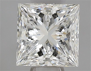 Picture of Natural Diamond 0.52 Carats, Princess with  Cut, H Color, VVS1 Clarity and Certified by IGI