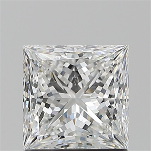 Foto Diamante Natural 1.22 quilates, Princesa , Color E, claridad VS1 y certificado GIA de