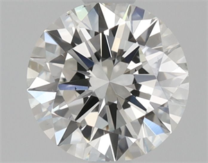 Picture of Natural Diamond 0.40 Carats, Round with Excellent Cut, I Color, SI1 Clarity and Certified by GIA
