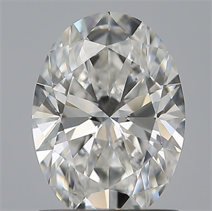 Picture of Natural Diamond 1.00 Carats, Oval with  Cut, E Color, VVS2 Clarity and Certified by GIA