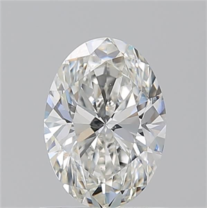 Picture of Natural Diamond 1.01 Carats, Oval with  Cut, H Color, VS2 Clarity and Certified by GIA