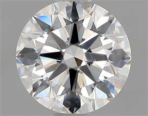 Picture of Natural Diamond 0.80 Carats, Round with Excellent Cut, F Color, VS1 Clarity and Certified by GIA