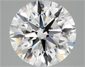 Del inventario de diamantes de laboratorio, 3.06 quilates, Redondo , Color E, claridad VS1 y certificado IGI