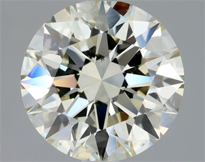 Foto Diamante Natural 1.70 quilates, Redondo , Color L, claridad VS1 y certificado HRD de
