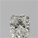 Natural Diamond 0.71 Carats, Cushion with  Cut, J Color, VS1 Clarity and Certified by GIA