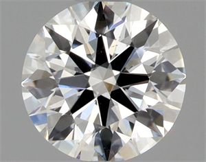 Foto Diamante Natural 0.64 quilates, Redondo , Color G, claridad SI1 y certificado GIA de