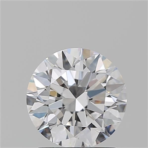 Picture of Natural Diamond 1.63 Carats, Round with Excellent Cut, D Color, VVS1 Clarity and Certified by GIA
