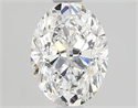 Natural Diamond 1.04 Carats, Oval with  Cut, D Color, VVS1 Clarity and Certified by GIA