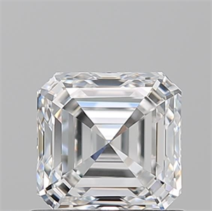 Picture of Natural Diamond 1.01 Carats, Asscher with  Cut, E Color, VS2 Clarity and Certified by GIA