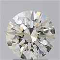 Diamante Natural 2.01 quilates, Redondo , Color J, claridad SI2 y certificado GIA