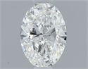 Diamante Natural 0.42 quilates, Ovalado , Color F, claridad VS1 y certificado GIA