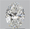 Natural Diamond 1.01 Carats, Oval with  Cut, E Color, VS1 Clarity and Certified by GIA