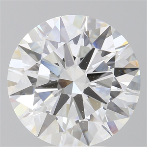 Picture of Lab Grown Diamond 6.03 Carats, Round with Ideal Cut, E Color, VS1 Clarity and Certified by IGI