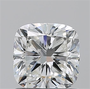 Foto Diamante Natural 1.02 quilates, Del cojín , Color G, claridad SI1 y certificado GIA de