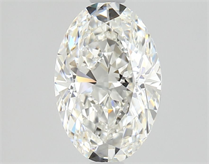Picture of Natural Diamond 1.25 Carats, Oval with  Cut, G Color, VVS1 Clarity and Certified by GIA