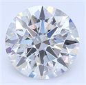 Del inventario de diamantes de laboratorio, 1.67 quilates, Redondo , Color G, claridad SI2 y certificado IGI
