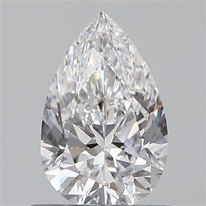 Foto Diamante Natural 0.57 quilates, De pera , Color D, claridad VS2 y certificado GIA de