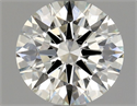 Diamante Natural 0.76 quilates, Redondo , Color J, claridad SI2 y certificado GIA