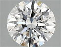 Del inventario de diamantes de laboratorio, 2.10 quilates, Redondo , Color F, claridad VVS1 y certificado IGI