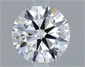 Diamante Natural 0.40 quilates, Redondo , Color D, claridad SI1 y certificado GIA