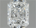 Natural Diamond 0.70 Carats, Radiant with  Cut, F Color, VS2 Clarity and Certified by GIA