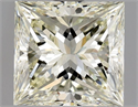 Natural Diamond 1.90 Carats, Princess with  Cut, M Color, VS2 Clarity and Certified by GIA