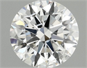 Lab Grown Diamond 0.98 Carats, Round with Ideal Cut, E Color, SI1 Clarity and Certified by IGI
